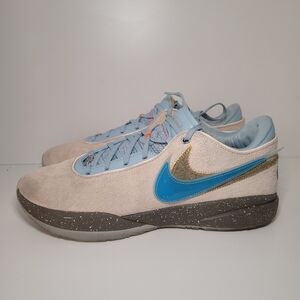 Nike LeBron 20 UNKNWN Message In A Bottle Basketball Sneaker DV9090-801 Size 14